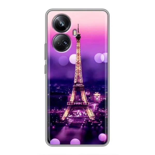 Чохол з принтом «Париж Башня» для Realme 10 Pro Plus