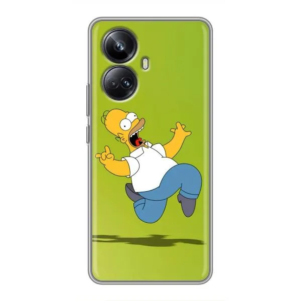 Чехол с принтом «Гомер Симпсон» для Realme 10 Pro Plus