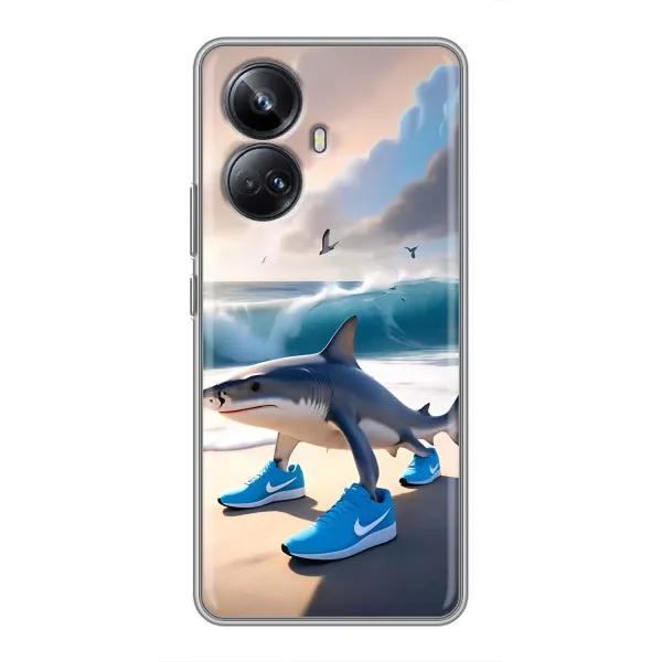 Чехол с принтом «Тралалело тралала» для Realme 10 Pro Plus Чехол с принтом «Тралалело тралала» для Realme 10 Pro Plus