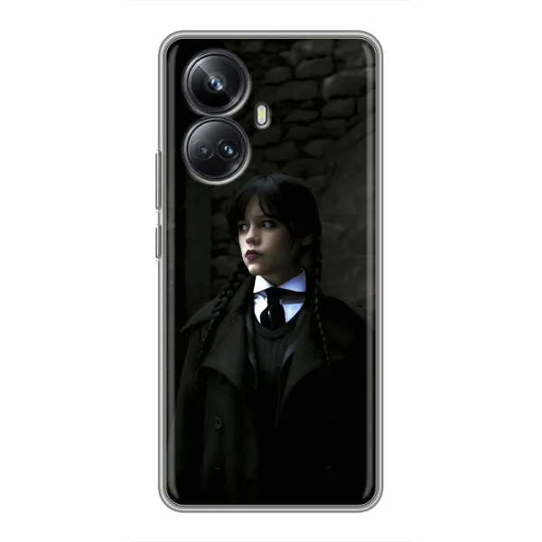 Чехол с принтом «Темный стиль Уэнздей» для Realme 10 Pro Plus Чехол с принтом «Темный стиль Уэнздей» для Realme 10 Pro Plus