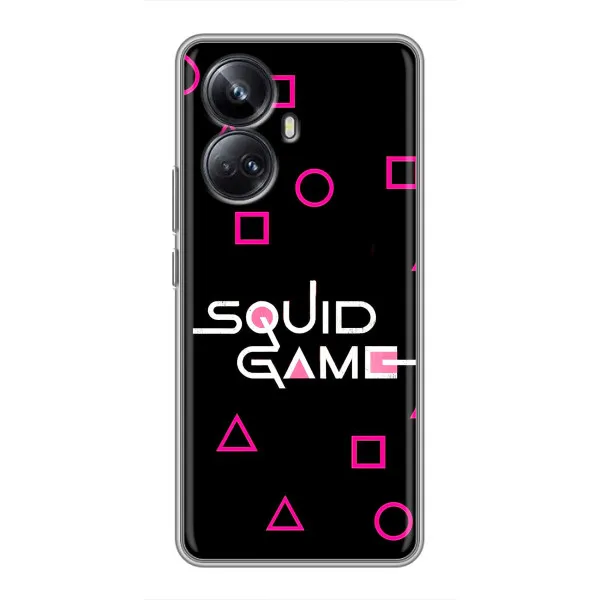 Чехол с принтом «Паттерн Игра кальмара» для Realme 10 Pro Plus