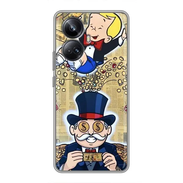 Чехол с принтом «Монополия Мен» для Realme 10 Pro Plus