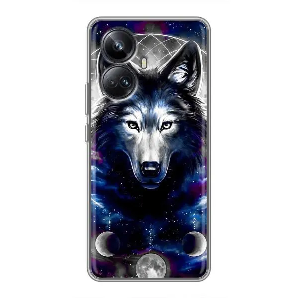 Чехол с принтом «Волк» для Realme 10 Pro Plus