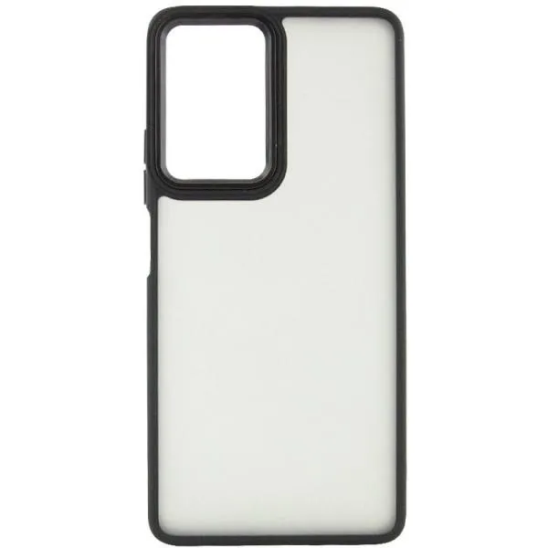 Чехол TPU+PC Lyon Frosted для Realme 10 4G — Черный — фото 2