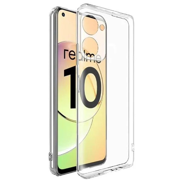TPU чехол Epic Transparent 1,5mm Full Camera для Realme 10 4G — Прозрачный — фото 1