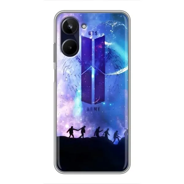 Чехол с принтом «Army BTS» для Realme 10 Чехол с принтом «Army BTS» для Realme 10