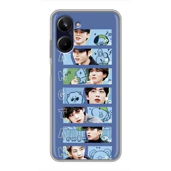 Чехол с принтом «Bangtan» для Realme 10 Чехол с принтом «Bangtan» для Realme 10