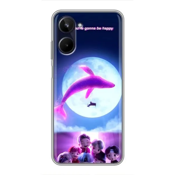 Чехол с принтом «КИТ BTS» для Realme 10 Чехол с принтом «КИТ BTS» для Realme 10