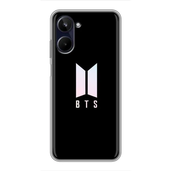 Чехол с принтом «Лого BTS» для Realme 10 Чехол с принтом «Лого BTS» для Realme 10