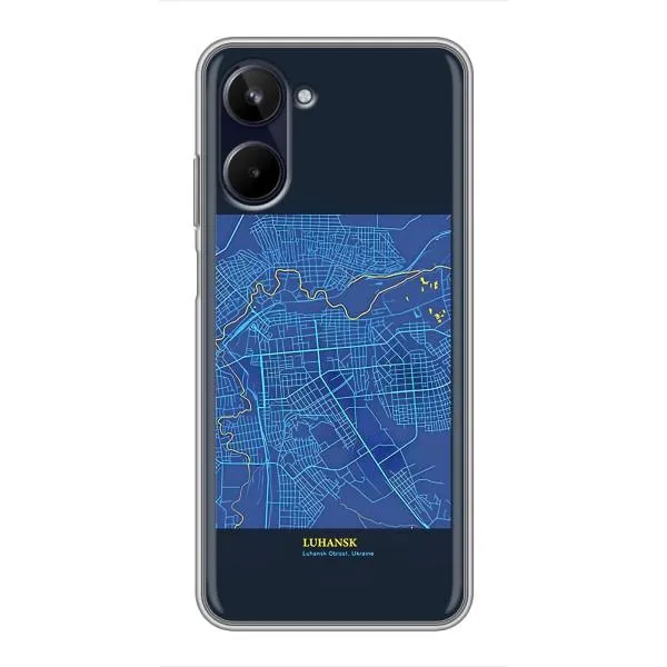 Чехол с принтом «Гуганск» для Realme 10