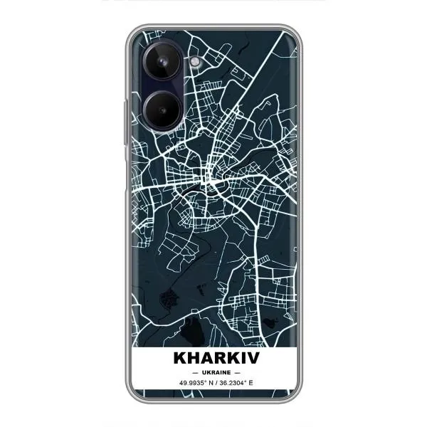 Чехол с принтом «Харьков» для Realme 10
