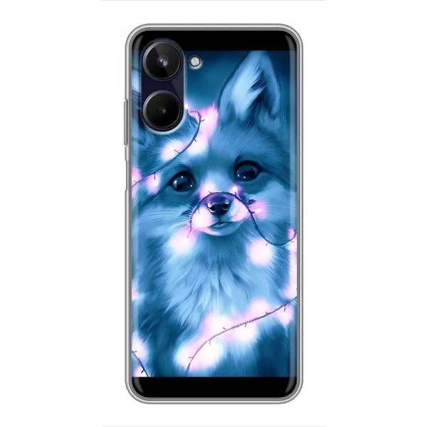 Чехол с принтом «Яркая лисичка» для Realme 10