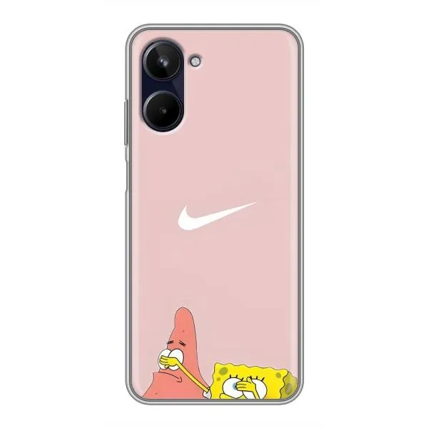Чехол с принтом «Патрик и Губка» для Realme 10