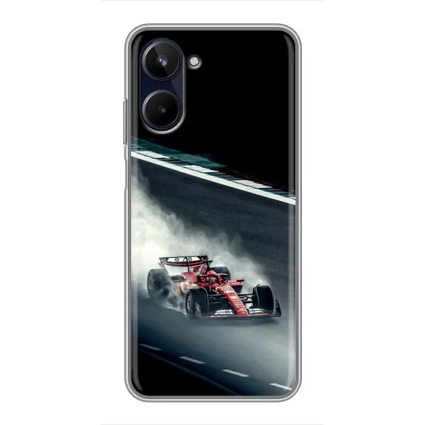 Чехол с принтом «Болид гоночный» для Realme 10