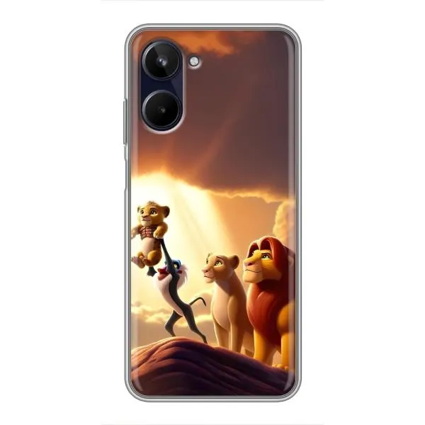 Чохол з принтом «Сімба на презентації» для Realme 10