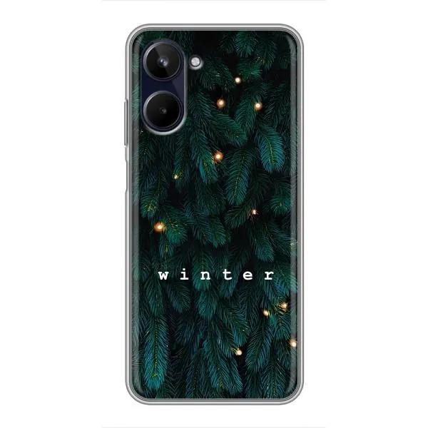 Чехол с принтом «Winter» для Realme 10