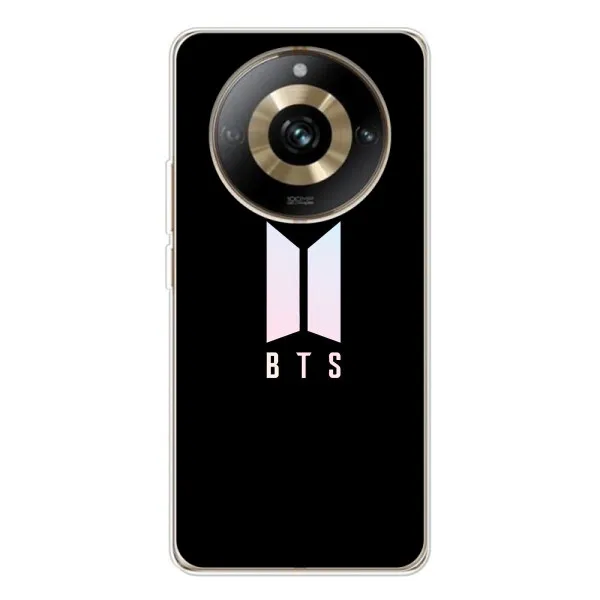 Чохол з принтом «Лого BTS» для Realme 11 Pro 5G
