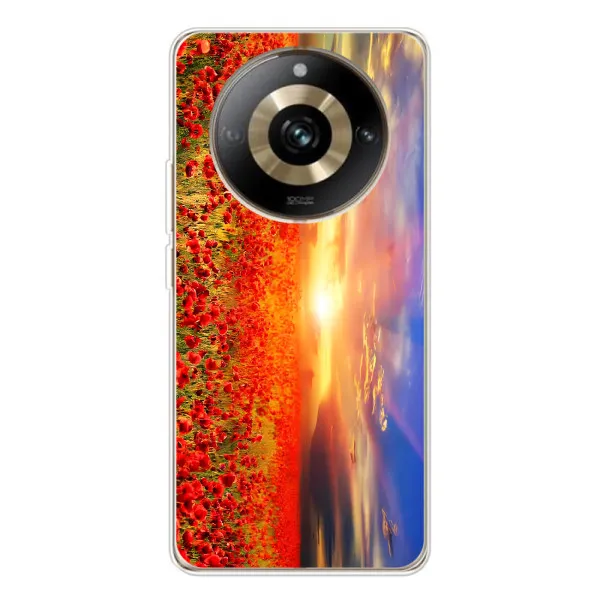 Чехол с принтом «Поле тюльпанов» для Realme 11 Pro 5G