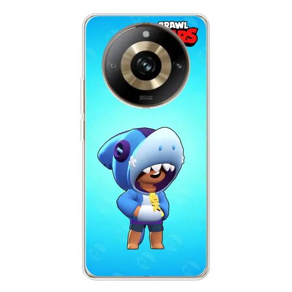 Чохол з принтом «Леон акула» для Realme 11 Pro 5G