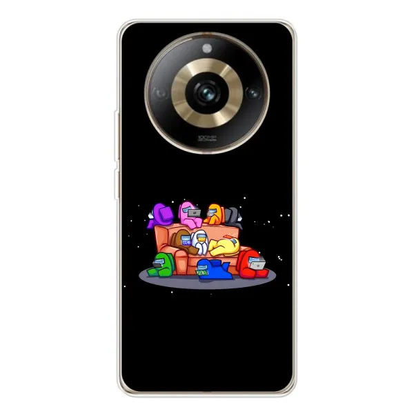 Чехол с принтом «Амонг-ас» для Realme 11 Pro 5G