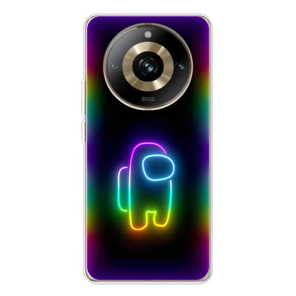 Чехол с принтом «Яркий скин» для Realme 11 Pro 5G
