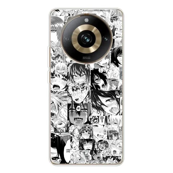Чохол з принтом «Ahegao manga» для Realme 11 Pro 5G