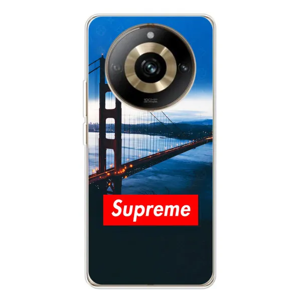 Чехол с принтом «Стиль Supreme» для Realme 11 Pro 5G