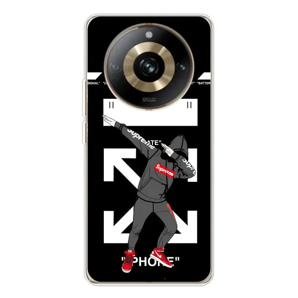 Чехол с принтом «Суприм» для Realme 11 Pro 5G