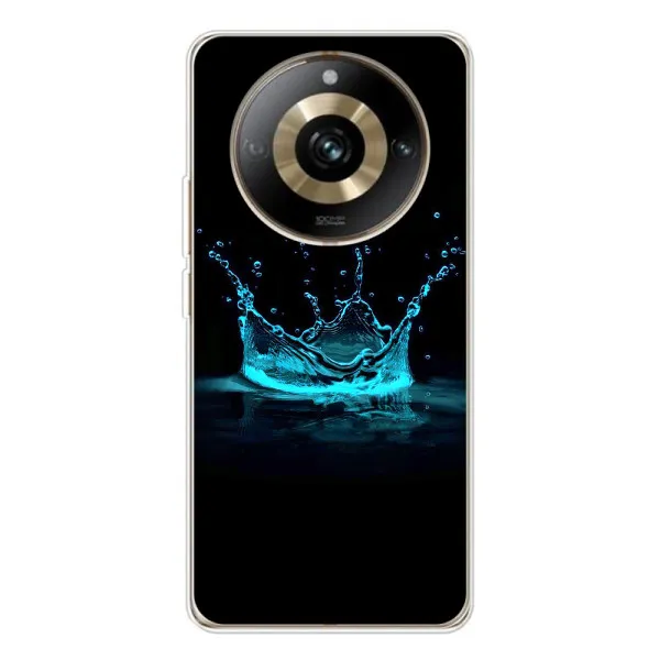 Чехол с принтом «Капля короны» для Realme 11 Pro 5G