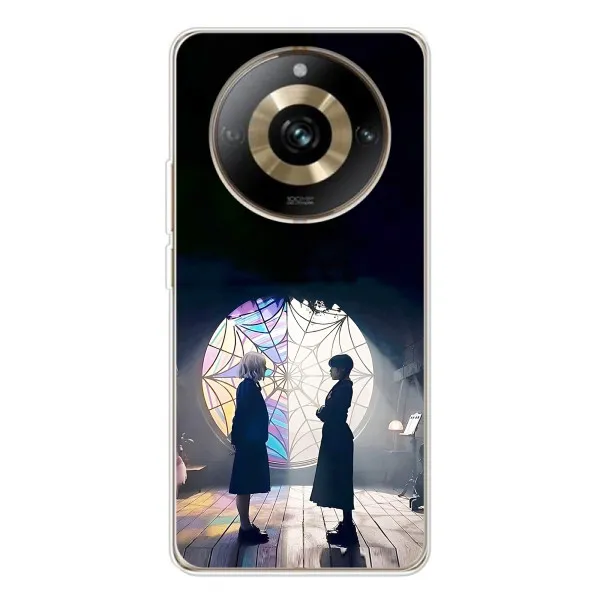 Чехол с принтом «Уэнздей и Инид» для Realme 11 Pro 5G