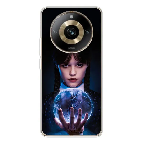 Чехол с принтом «Магическая сфера Уэнздей» для Realme 11 Pro 5G Чехол с принтом «Магическая сфера Уэнздей» для Realme 11 Pro 5G