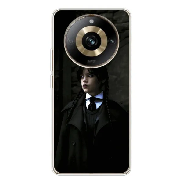 Чехол с принтом «Темный стиль Уэнздей» для Realme 11 Pro 5G Чехол с принтом «Темный стиль Уэнздей» для Realme 11 Pro 5G