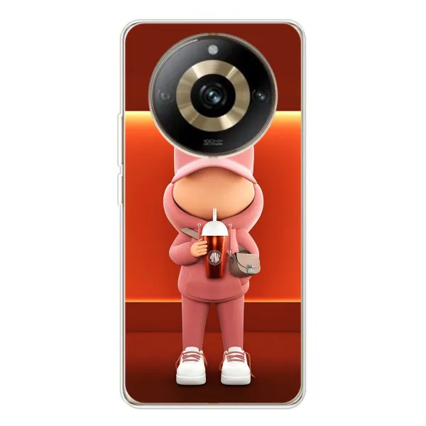 Чехол с принтом «С Кофе» для Realme 11 Pro 5G
