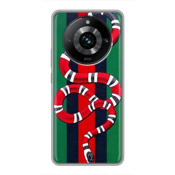 Чехол с принтом «Gucci змия» для Realme 11 Pro Plus Чехол с принтом «Gucci змия» для Realme 11 Pro Plus