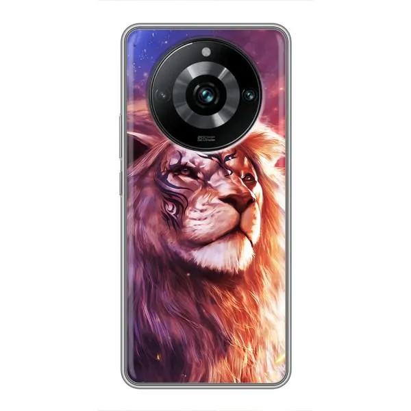 Чехол с принтом «Красочный Лев» для Realme 11 Pro Plus Чехол с принтом «Красочный Лев» для Realme 11 Pro Plus