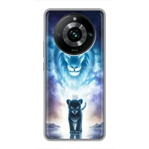 Чехол с принтом «Маленький лев» для Realme 11 Pro Plus Чехол с принтом «Маленький лев» для Realme 11 Pro Plus