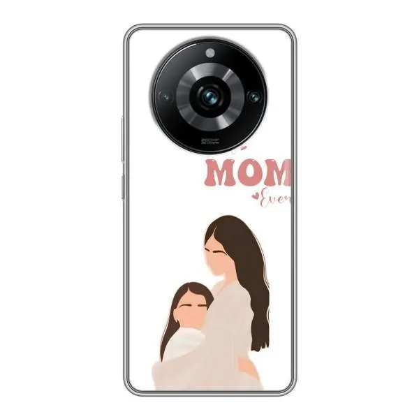 Чехол с принтом «Мама и дочка» для Realme 11 Pro Plus