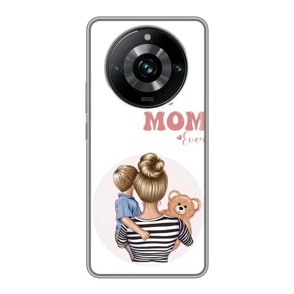Чехол с принтом «Мама и сын» для Realme 11 Pro Plus