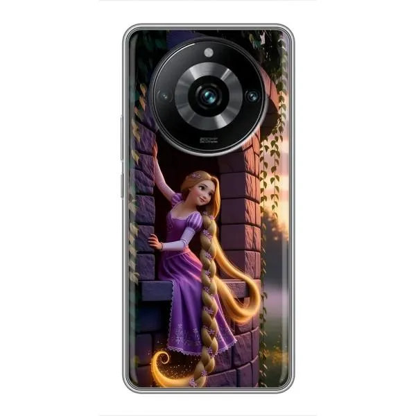 Чехол с принтом «Рапунцель на башне» для Realme 11 Pro Plus