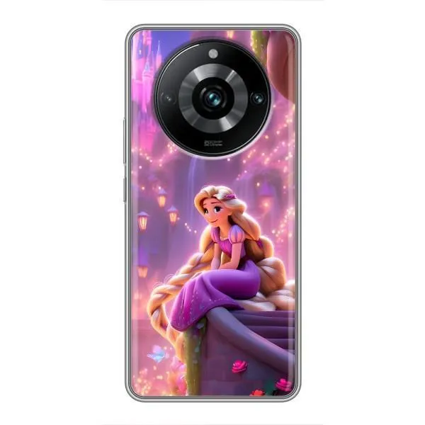Чехол с принтом «Рапунцель в замке» для Realme 11 Pro Plus