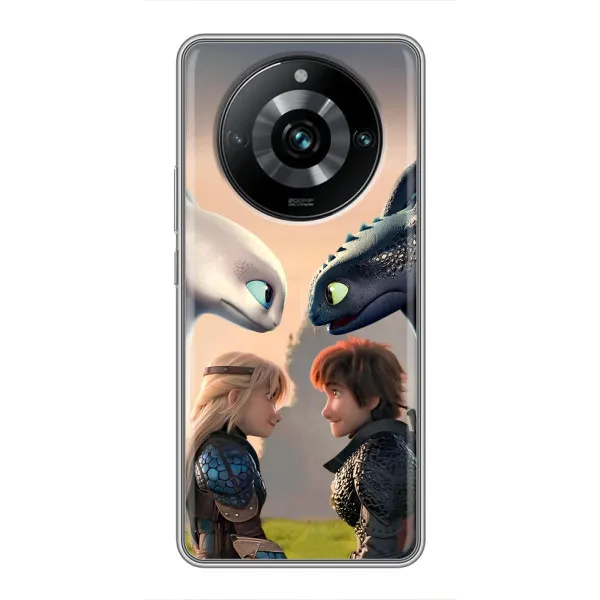 Чохол з принтом «Гикавка і Астрід» для Realme 11 Pro Plus