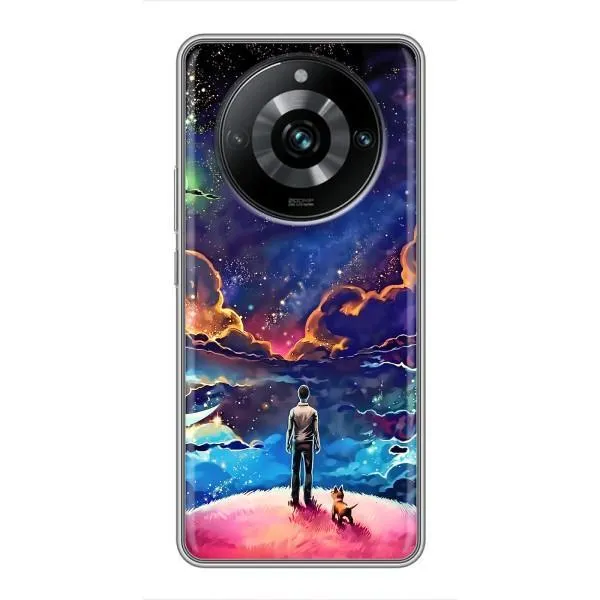 Чохол з принтом «Вид Галактики» для Realme 11 Pro Plus Чохол з принтом «Вид Галактики» для Realme 11 Pro Plus
