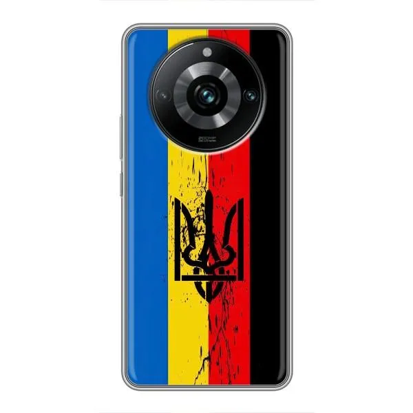 Чехол с принтом «Флаг УПА» для Realme 11 Pro Plus