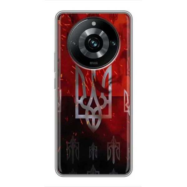 Чехол с принтом «ГЕРБ УПА» для Realme 11 Pro Plus