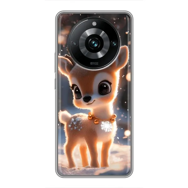 Чехол с принтом «Олененок» для Realme 11 Pro Plus