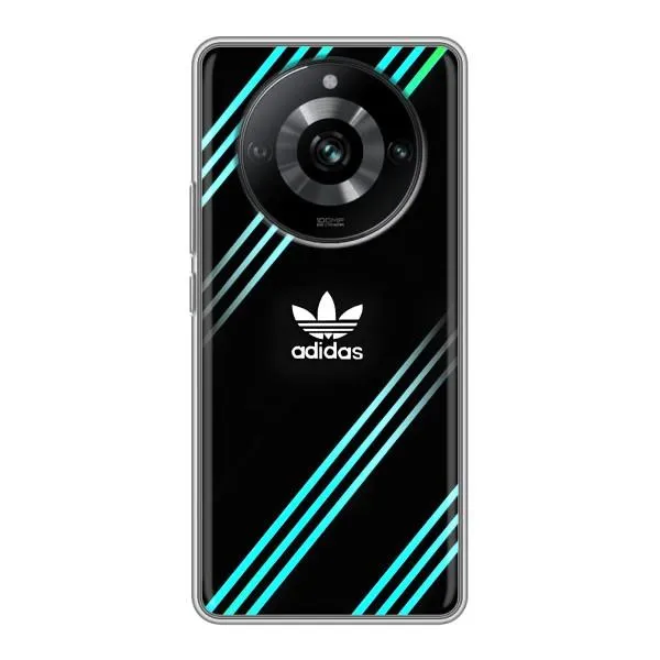 Чехол с принтом «Адидас с полосами» для Realme 11 Pro