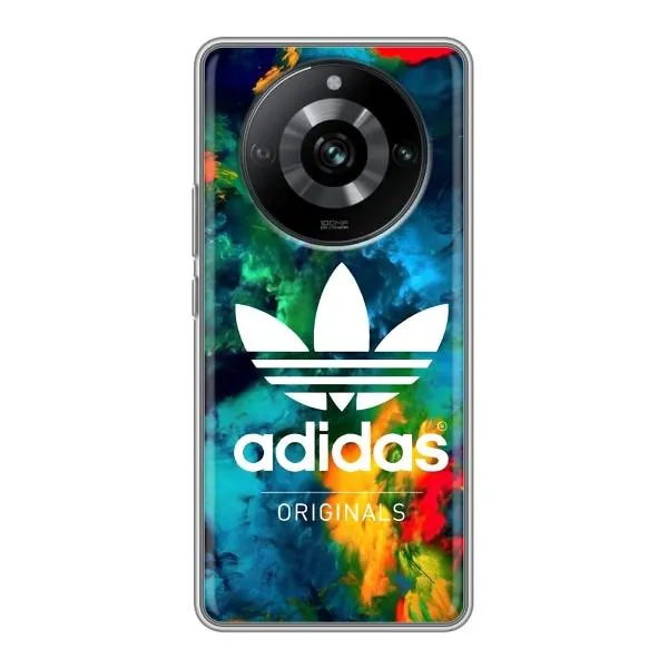 Чехол с принтом «Яркий Адидас» для Realme 11 Pro