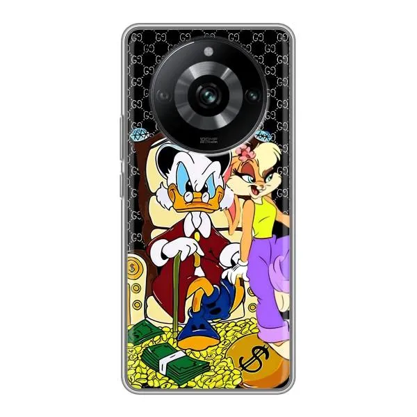 Чехол с принтом «Стильная Утка» для Realme 11 Pro
