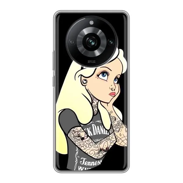 Чехол с принтом «Девочка в тату» для Realme 11 Pro