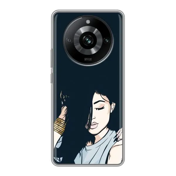 Чехол с принтом «Красивая девочка» для Realme 11 Pro